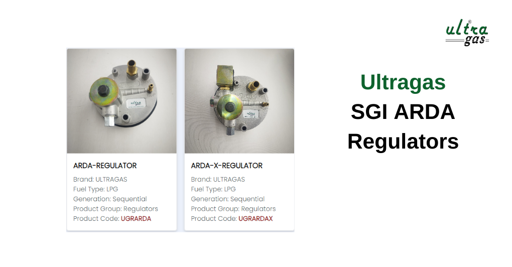 ARDA SGI REGULATORS WITH AND WITHOUT COIL